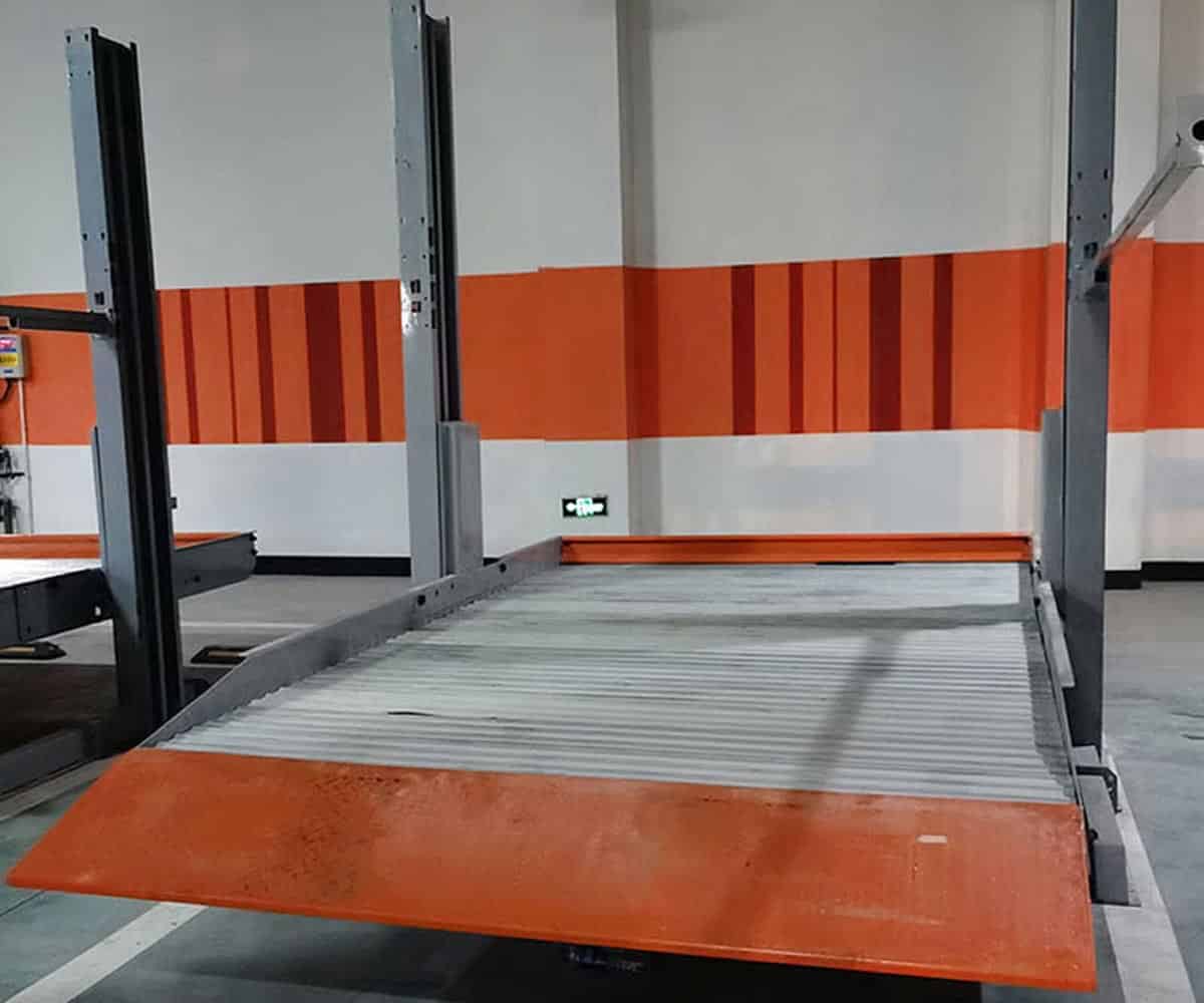 兩層升降橫移立體停車位改造